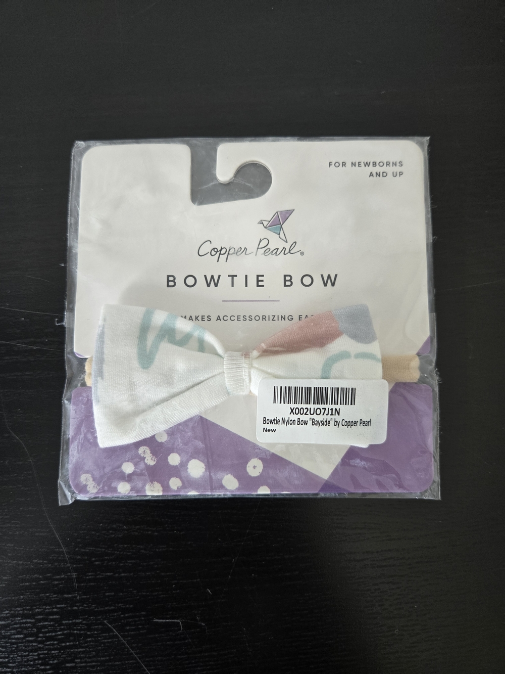 Copper Pearl Bayside Bowtie Bow